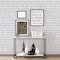 Manhattan Comfort Nottingham, Vinyl Harlequin In White And Silver Wallpaper, 205 In X 33 Ft = 56 Sq Ft Nottingham - alternate 3